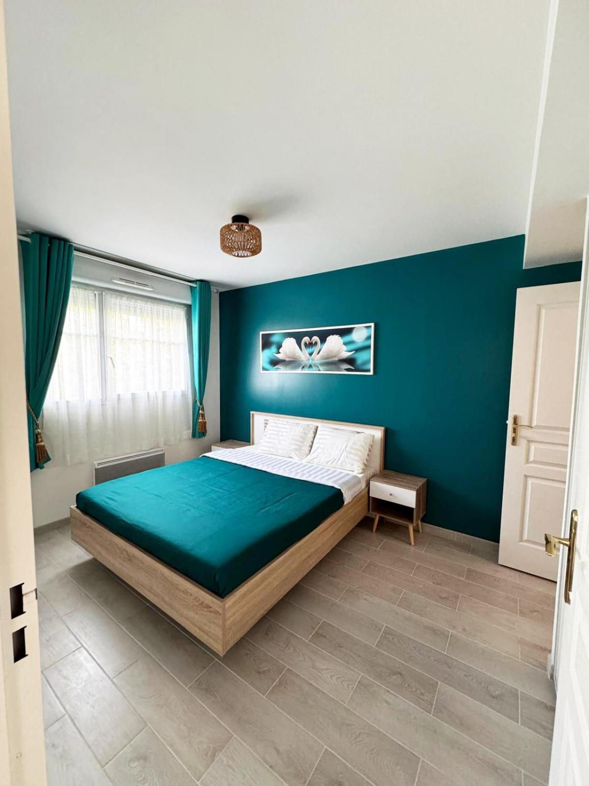 Appartement Magnolia 40M2, Parking Et Wifi Gratuit Montévrain Exterior foto